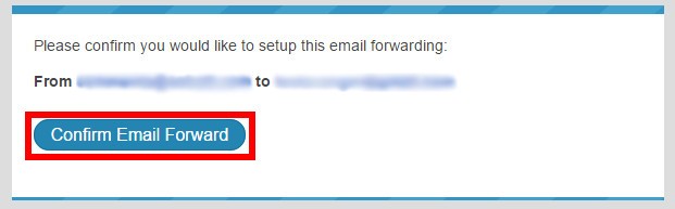 Скриншот письма подтверждения от WordPress.com