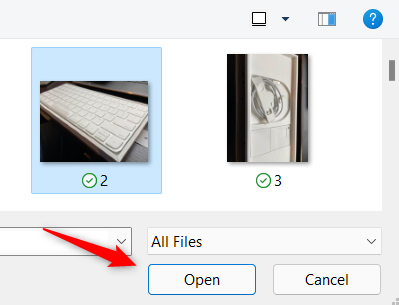 Выбор изображения с локального устройства