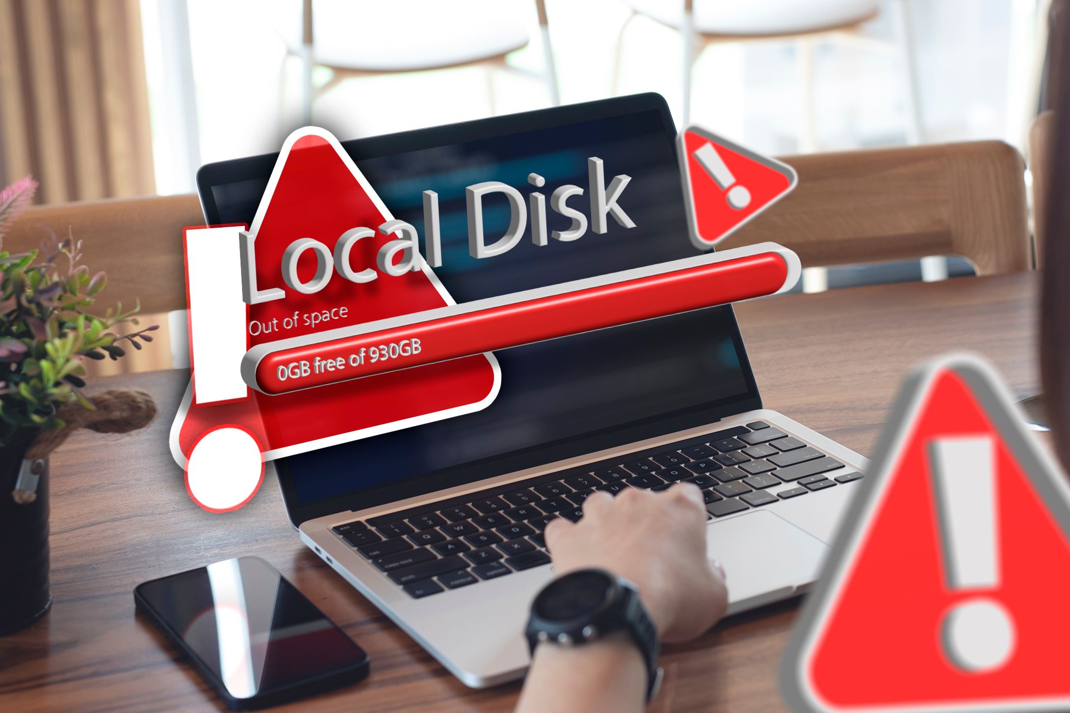 Управление разделами диска в Windows