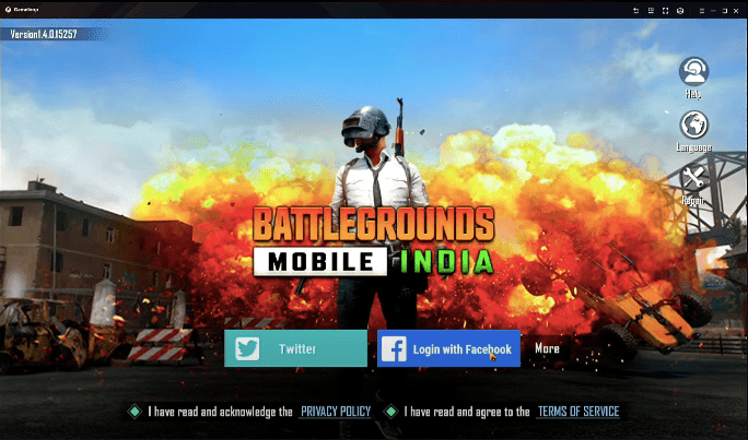 Вход через социальные аккаунты в BGMI