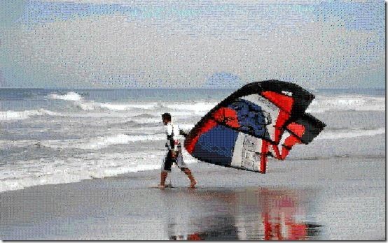 мозаика с большим повторением плиток