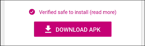 Кнопка скачивания на веб‑странице в Chrome