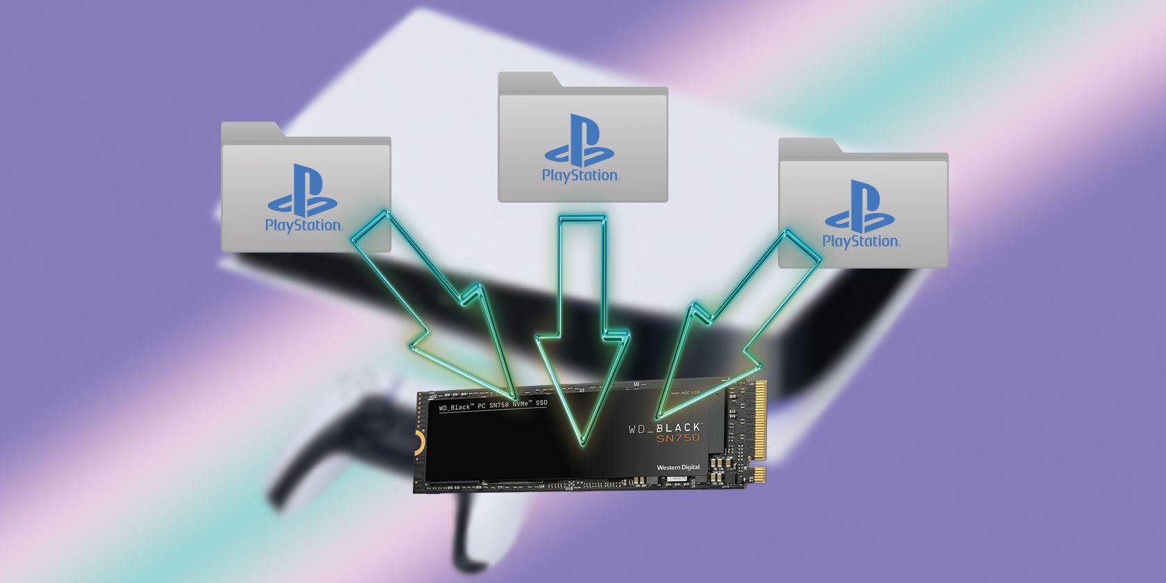 Установить M.2 SSD как место загрузки на PS5